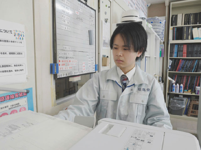 仕事の様子写真2