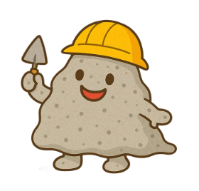 生コンちゃんのイラスト