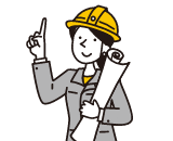 建築士のイラスト