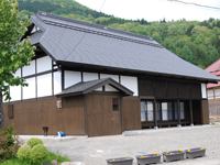 昭和村の体験施設の写真