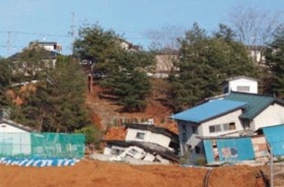 Status of housing damage: Fukushima City.