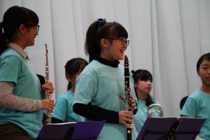 矢吹小学校吹奏楽の写真