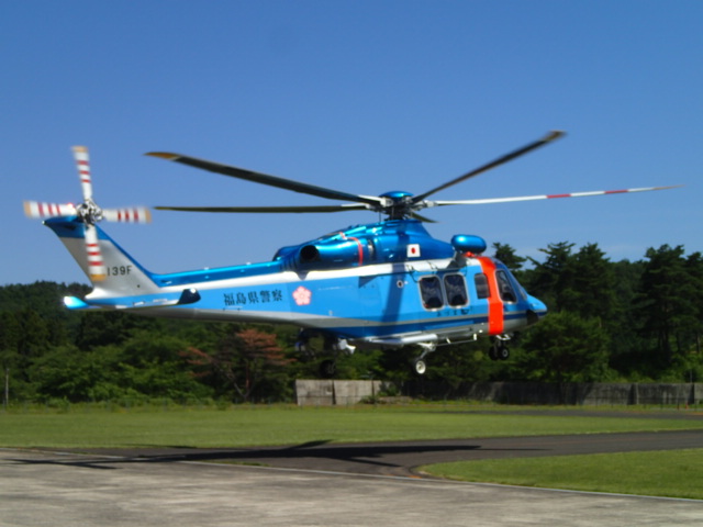 福島県警察ヘリコプター