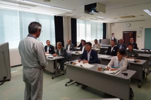 日本原子力研究開発機構敦賀事業本部を調査する避難地域等復興・創生対策特別委員会