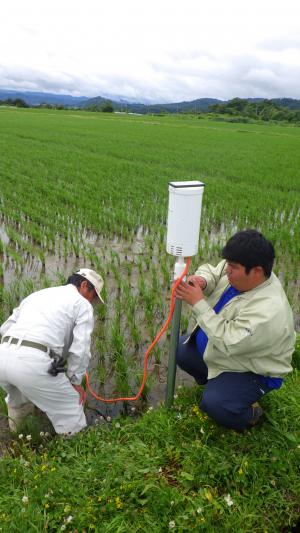 センサー部の設置