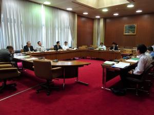岡山県議会を調査する福祉公安委員会
