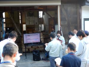 担当者が農作業事故防止に向け注意喚起