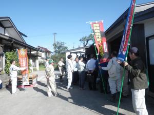 のぼりを活用したPR活動