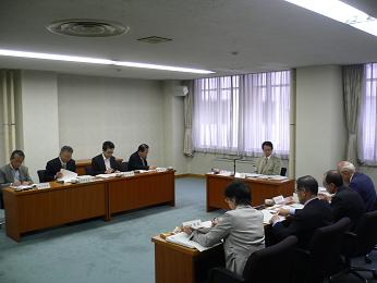 第1回福島県復興計画検討委員会第1分科会の様子