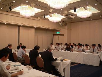 第1回福島県復興計画検討委員会第2分科会の様子
