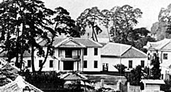 画像：明治時代の福島県庁舎
