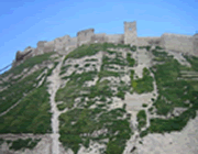 アレッポ城を見上げる