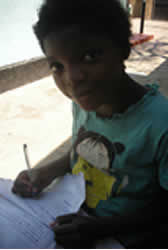 ザンビアの子供