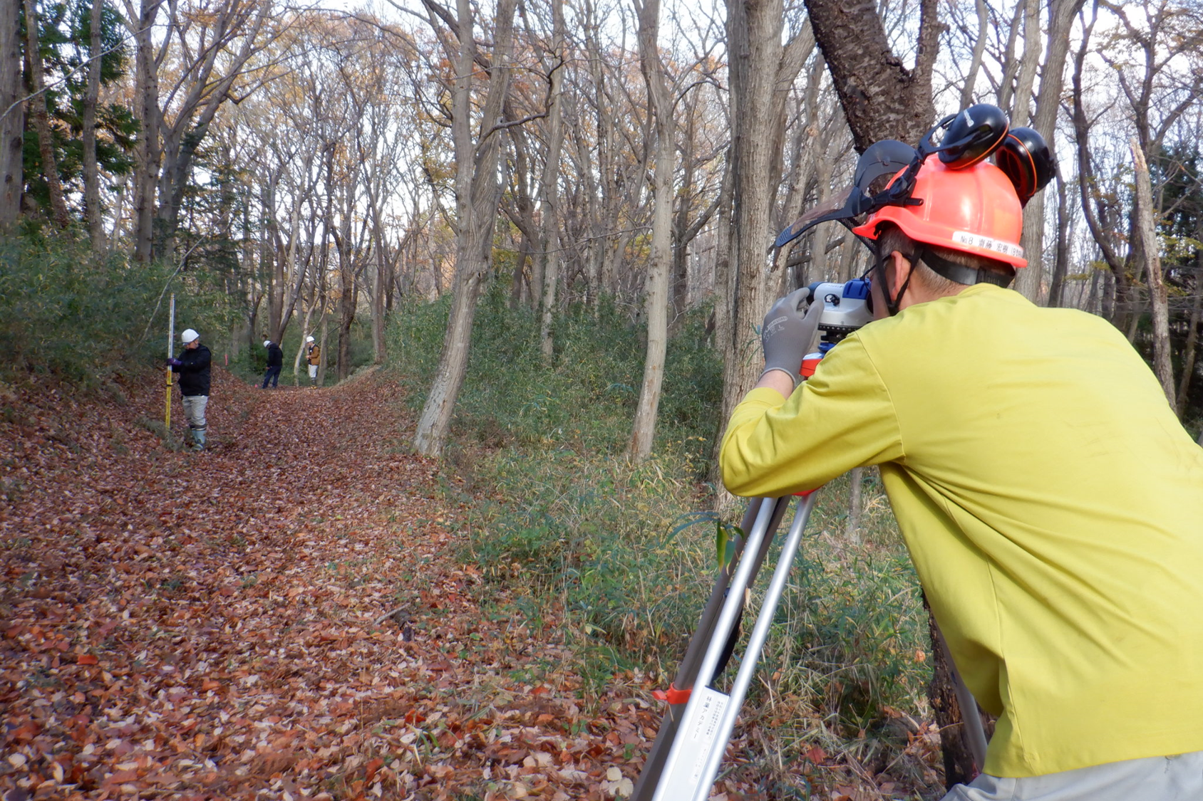 縦断・横断測量
