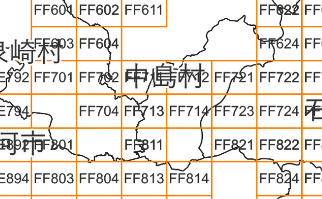 指定道路図（中島村）