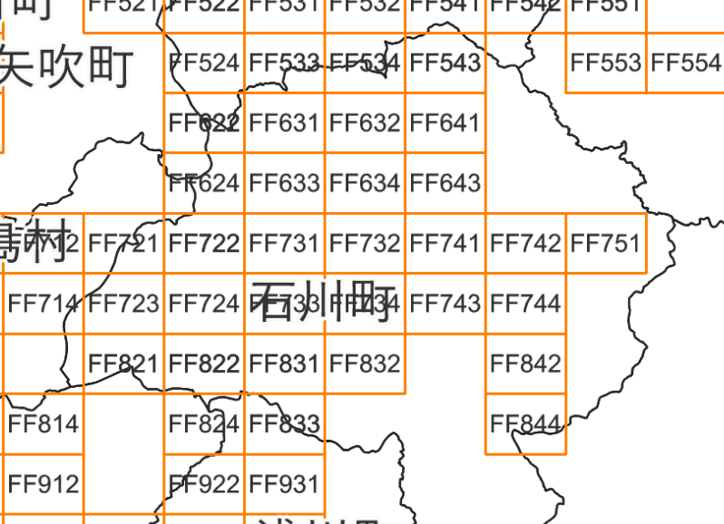 指定道路図（石川町）
