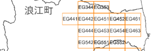 指定道路図（浪江町）