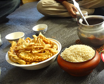 伝統菓子(カプゼ、ザウ)