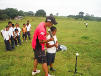 バッティング 男の子 写真