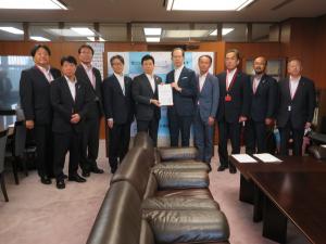 令和7年度常磐自動車道・東北中央自動車道・東北横断自動車道いわき新潟線建設促進期成同盟会合同大会及び要望活動写真3