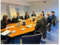 藁谷商工労働部次長によるハンブルク州訪問