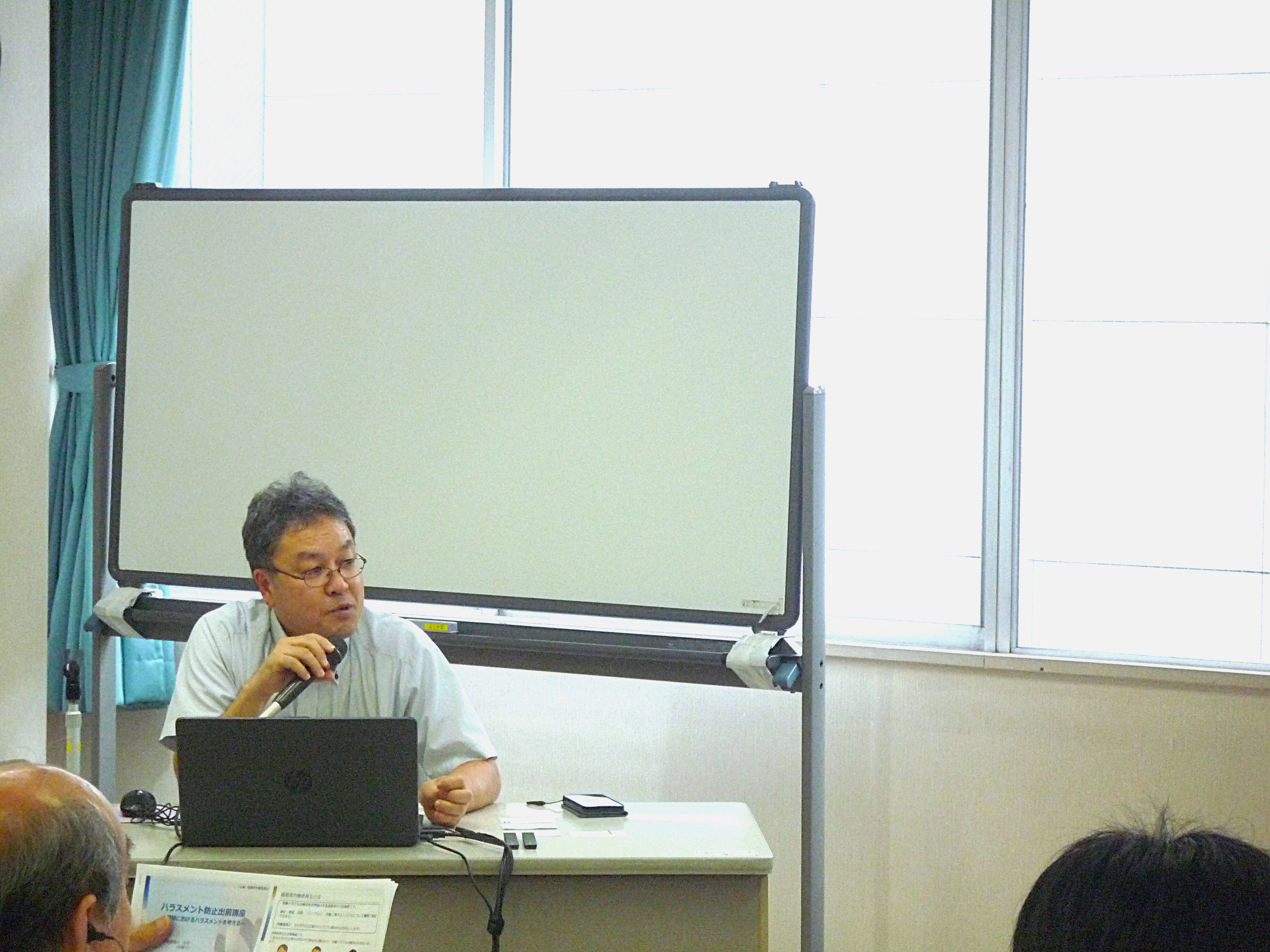 出前講座　委員の写真