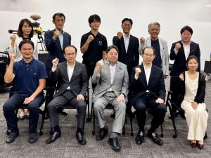 令和7年8月10日 林官房長官福島県訪問写真