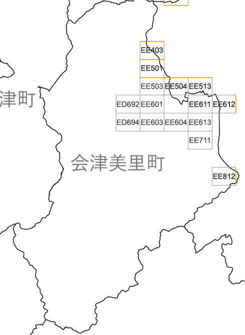 指定道路図（会津美里町）