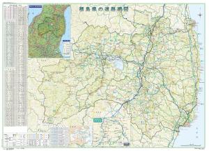福島県の道路網図【全体20万分の1】