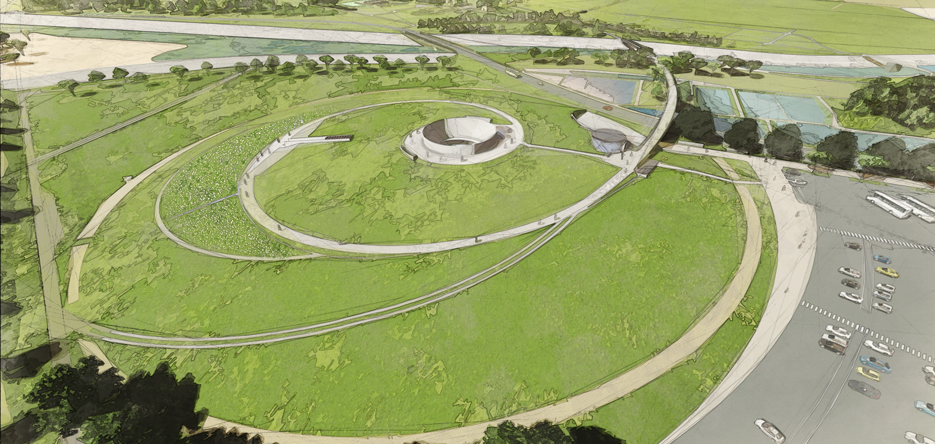 福島県復興祈念公園外観画像2