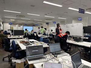 訓練の様子(R7吾妻山冬季訓練)