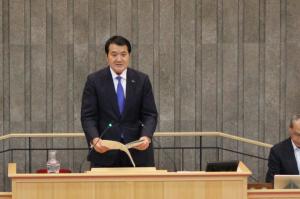 議長挨拶の写真