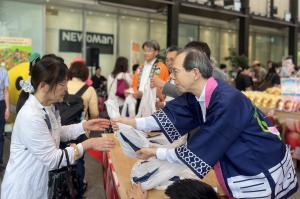 プレゼント配布