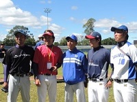 中南米で活動する青年海外協力隊員、野球隊員が集まる