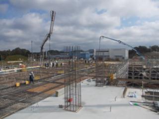 躯体コンクリート打設工事2