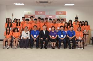 福島韓国青少年交流プログラム表敬訪問