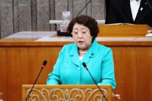 一般質問(長尾トモ子議員)