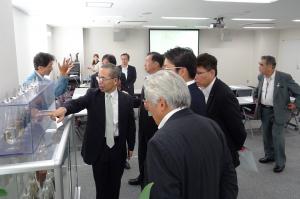 石油資源開発(株)勇払LNG基地を調査する企画環境委員会