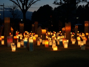 キャンドルの写真