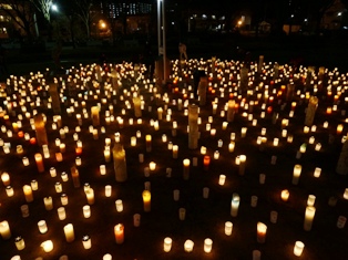 キャンドルの写真