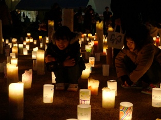 キャンドルの写真