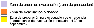 Image : Transition of evacuation instruction zones 2