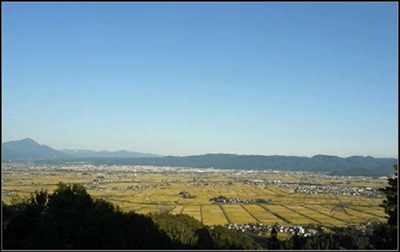 会津美里町全景の写真