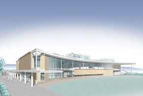 拠点外観仰観図