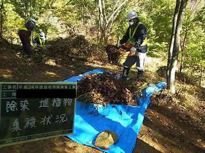 Image :Decontamination Activities in Tamura City 5