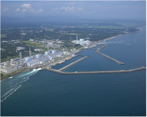 福島第一核電廠全景/照片：引用自福島縣「2010年度核能行政概略」.