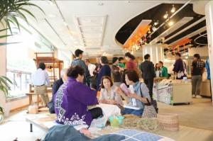 奥会津編み組細工実演