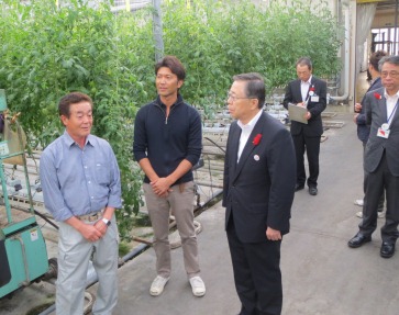 (有)とまとランドいわき視察