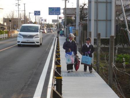 福島飯坂線　施工後の状況写真です
