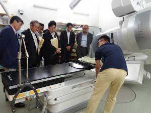 広島がん高精度放射線治療センターを調査する福祉公安委員会